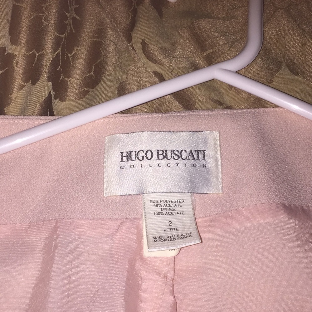 Soft pink blazer Hugo Buscati